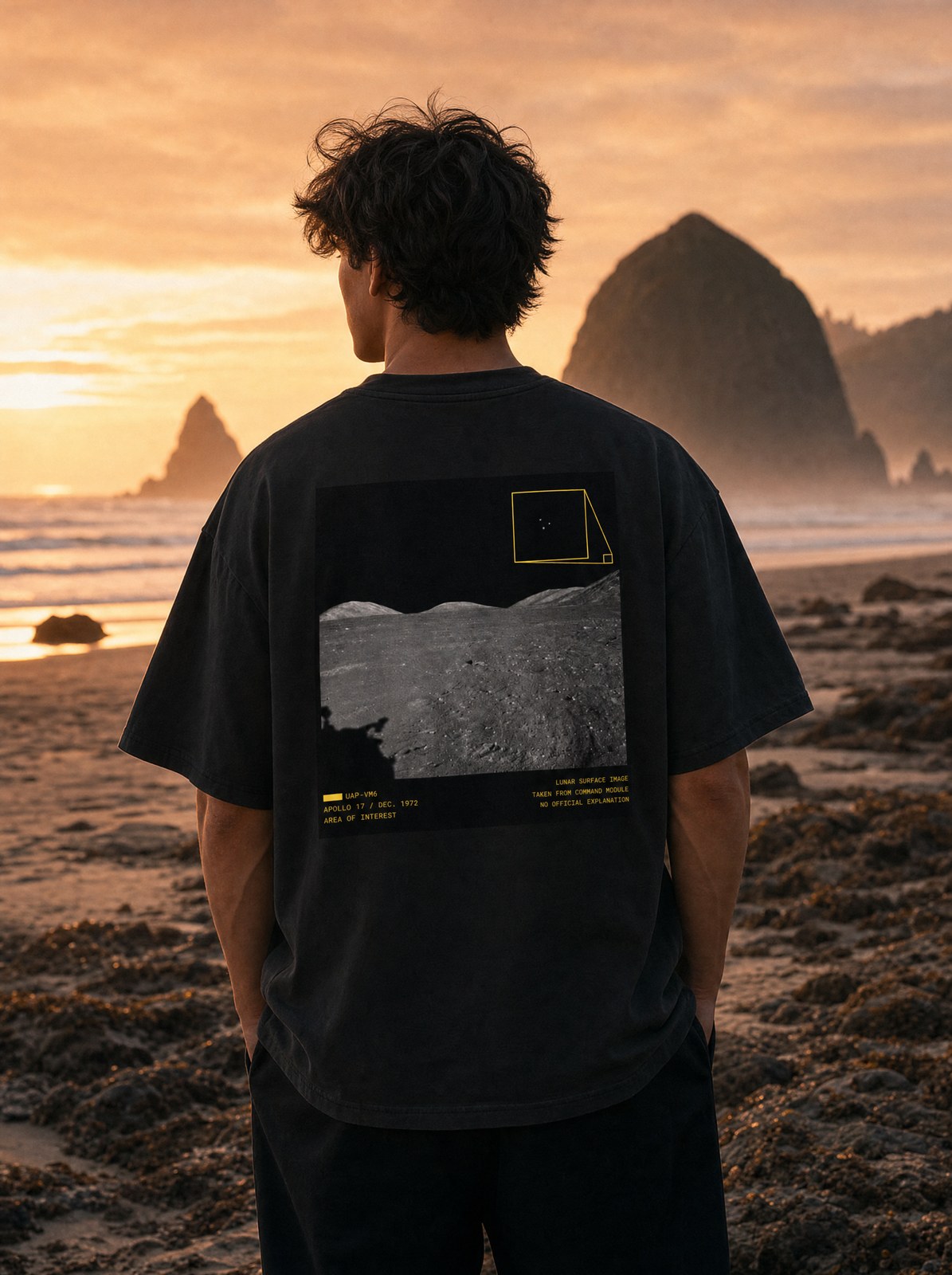 APOLLO 17 TEE / BACK PRINT