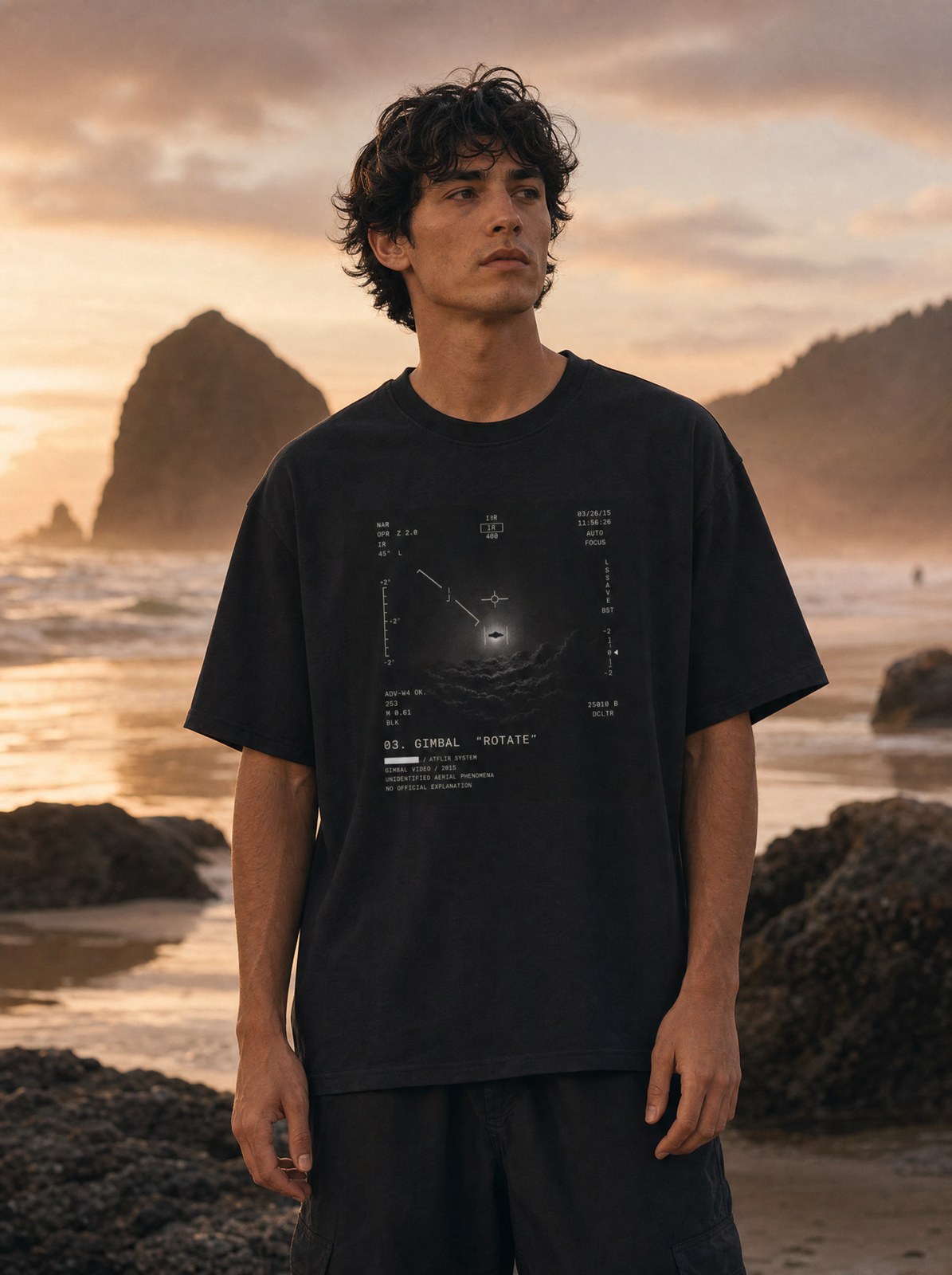 GIMBAL TEE / FRONT PRINT